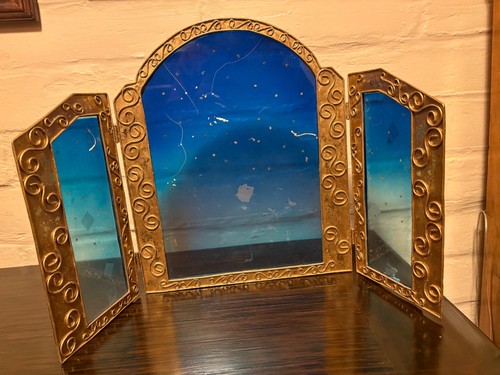 Divider frame mirror - mirror, triple