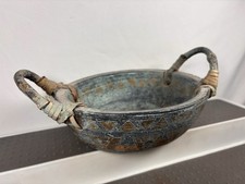 Vintage rustic wooden - wooden, bowl