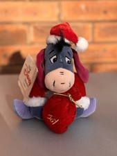 Disney Santa Eeyore 8” Plush