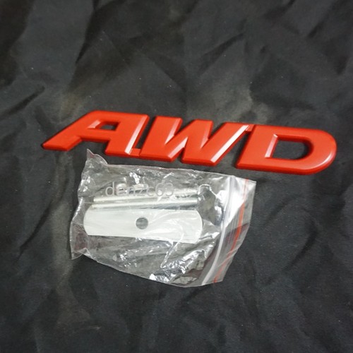 Red glossy big awd metal - 1x,