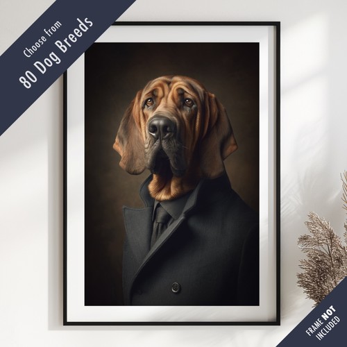 Smartly dressed dog - smartly, portrait