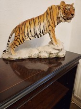 Large ceramic tiger ornament - large,