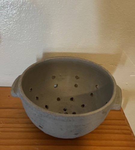 Hand thrown stoneware small - thrown,