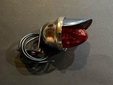 Vintage Red Bicycle Light -