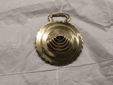 Antique Stamped Conical Horse Brass
