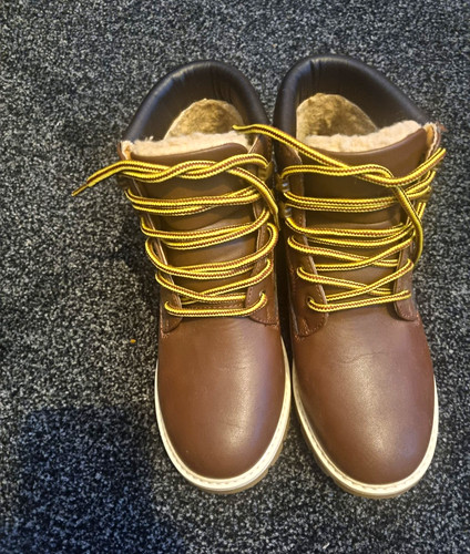 Boys primark brown faux - brown,
