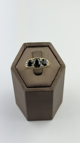 Sapphire and diamond - diamond, gold