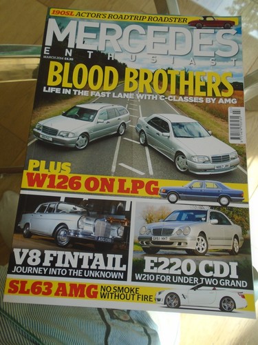 Mercedes enthusiast mar 2014 - mercedes,