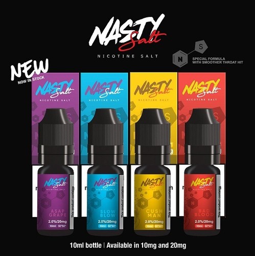 Nasty nic salts - nasty, 10