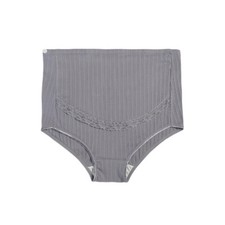 Women Lady Underwear Stripe Low Waist Underpants Maternity Panties Pregnant