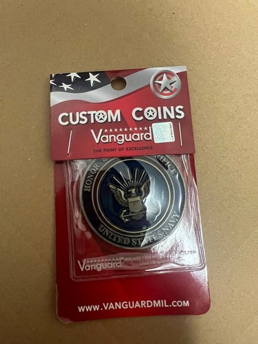 Army navy challenge coin - navy,