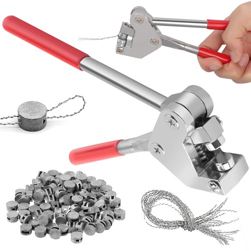 Lead sealing plier set - lead,