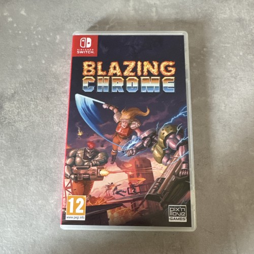 Blazing chrome nintendo - chrome,