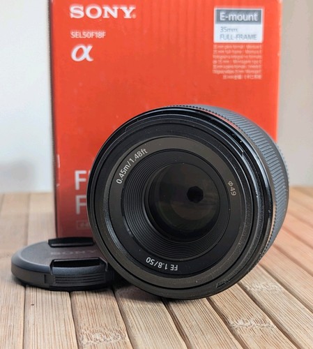 Sony 50mm e - e-mount, lens