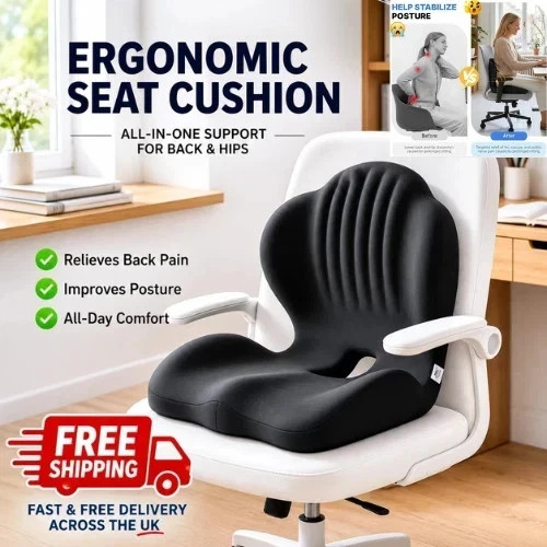 Ergonomic memory foam seat - ergonomic,