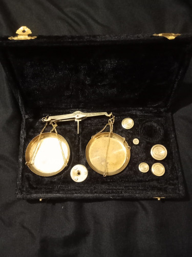 Brass apothecary pocket - apothecary,