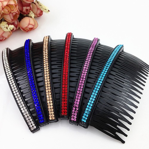 Pcs crystal hair comb - pcs,