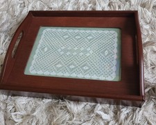 Vintage Mahogany Crochet