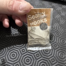 Edgar Sealey Octopus Hooks O'Shaughnessy Stainless 6 x  barbed 2/0