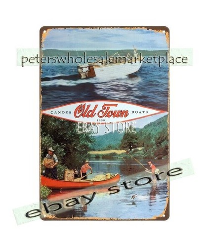 1959 old town canoe company - old,