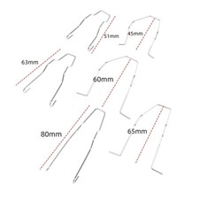 6x Headlight Bulb Spring Clips Car Headlamp Light Bulb Retainer Spring Universal