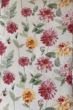 Laura Ashley Wallpaper Dahlia Parade Pink Grapefruit W097541-A/1, 15 AVAILABLE