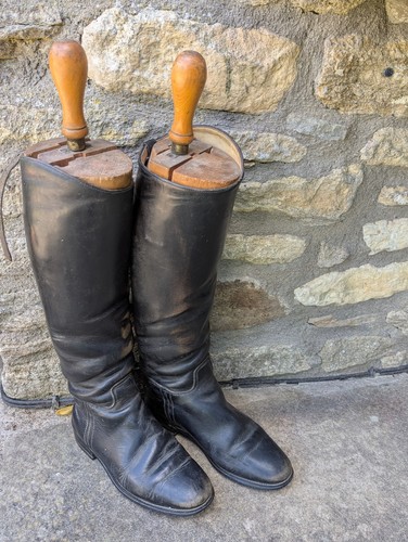 Vintage leather riding - vintage,