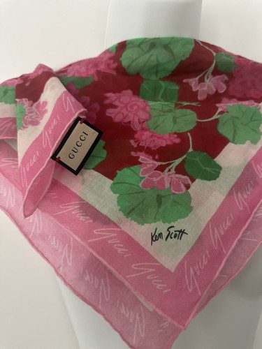 Gucci floral silk - silk, –