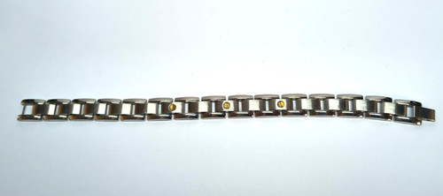 Stainless steel bracelet - bracelet, 18k