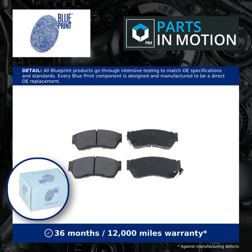 Brake pads set fits - brake,