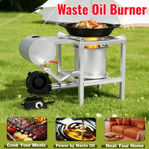 Waste oil stove - oil,
