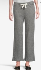 NWT $88 Madewell XXL Madison Sweatpants Gray Lofty Waffle Drawstring Pants
