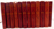 Charles Dickens Collection 12 Books  Publisher Chapman & Hall c1880's  D51 O507