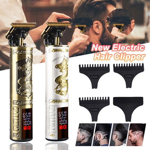 Lcd cordless men hair clipper - men,