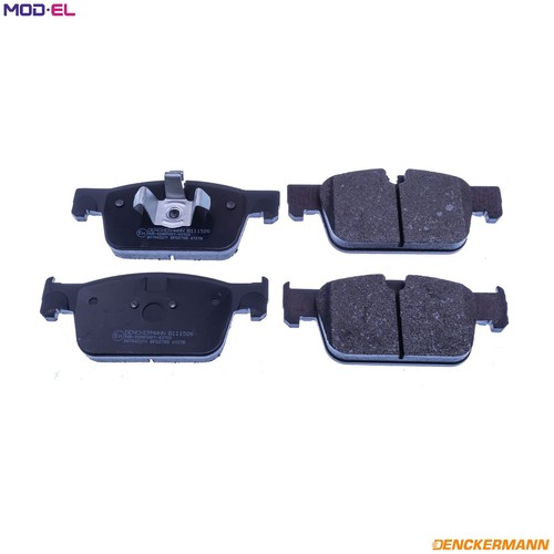 Brake pad set - pad,