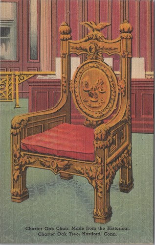 Charter oak chair - hartford, ct