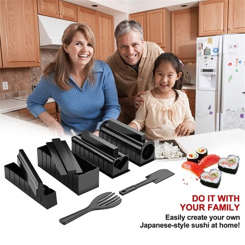 10pcs sushi maker kit - 10pcs, rice