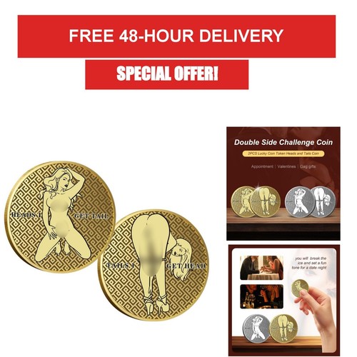 2pcs gold plated heads - gold-plated,