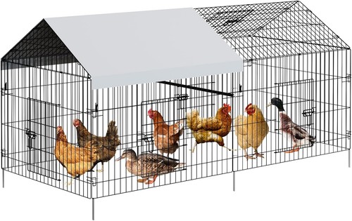 Large walk chicken coop - walk-in,