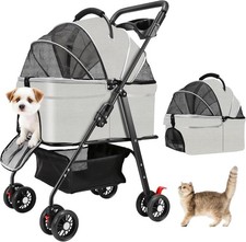 Pet Stroller for Small Dogs &