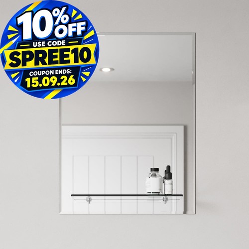 Bathroom mirror wall modern - bathroom,