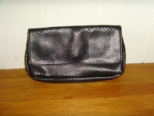 Avon Black Snake Effect Clutch