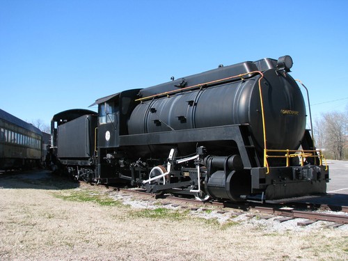 Fireless locomotive model - c&o,
