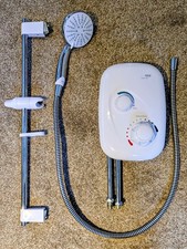 Mira Event XS Manual Power Shower - White/Chrome (1.1532.401)