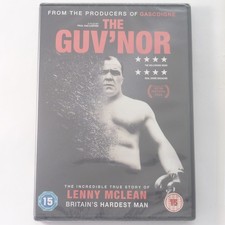 The Guv'nor (DVD, 2016) NEW True Story of Lenny Mclean Britain's Hardest Man
