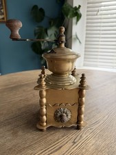 Vintage solid brass - solid, coffee