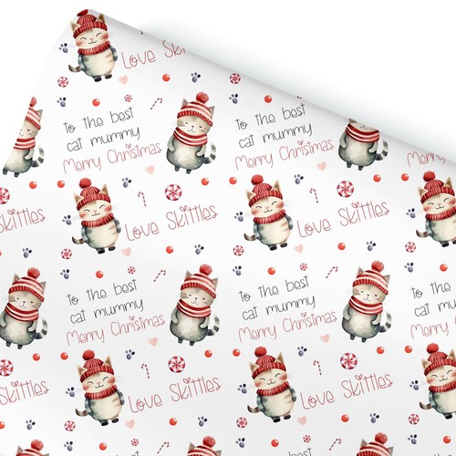 Personalised cats gift - gift, wrap