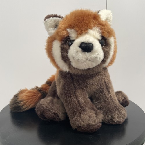 Red panda plush soft toy - panda,