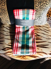 NEW RALPH LAUREN TARTAN PLAID