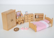 Sylvanian Home Sweet Home Bedroom Furniture set.  Vintage Tomy Calico Critters